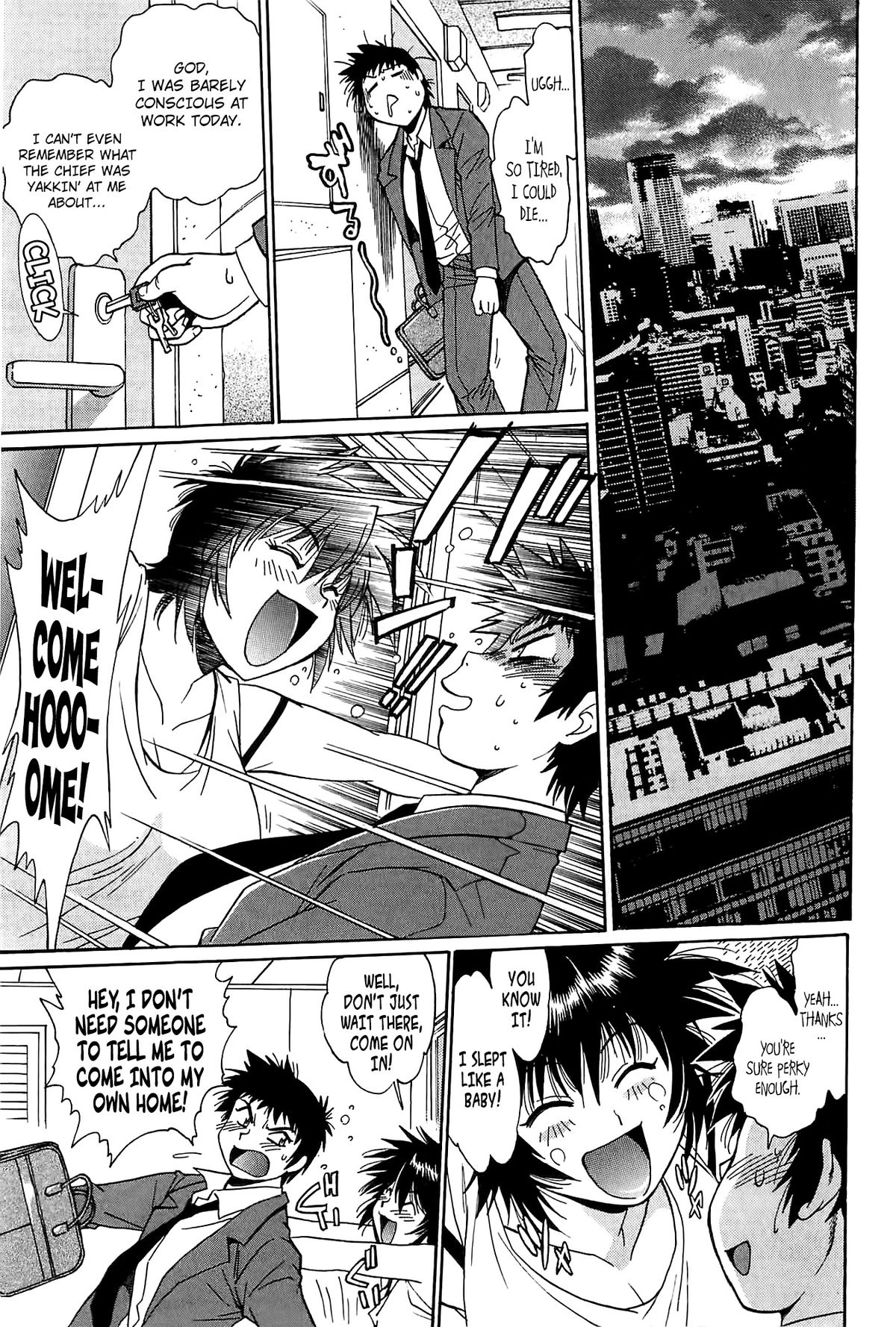 [真鍋譲治] 彼女で満室 1 第1-4章 [英訳]