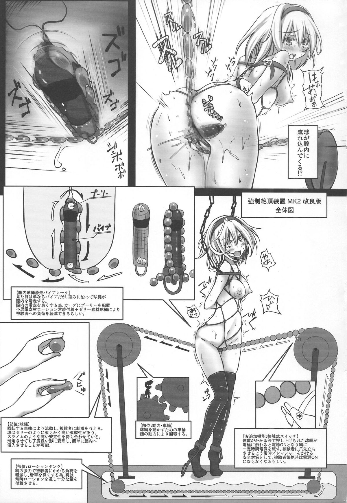 (C85) [もなかうどん (モニカノ)] アリス 強制絶頂装置 (東方Project)
