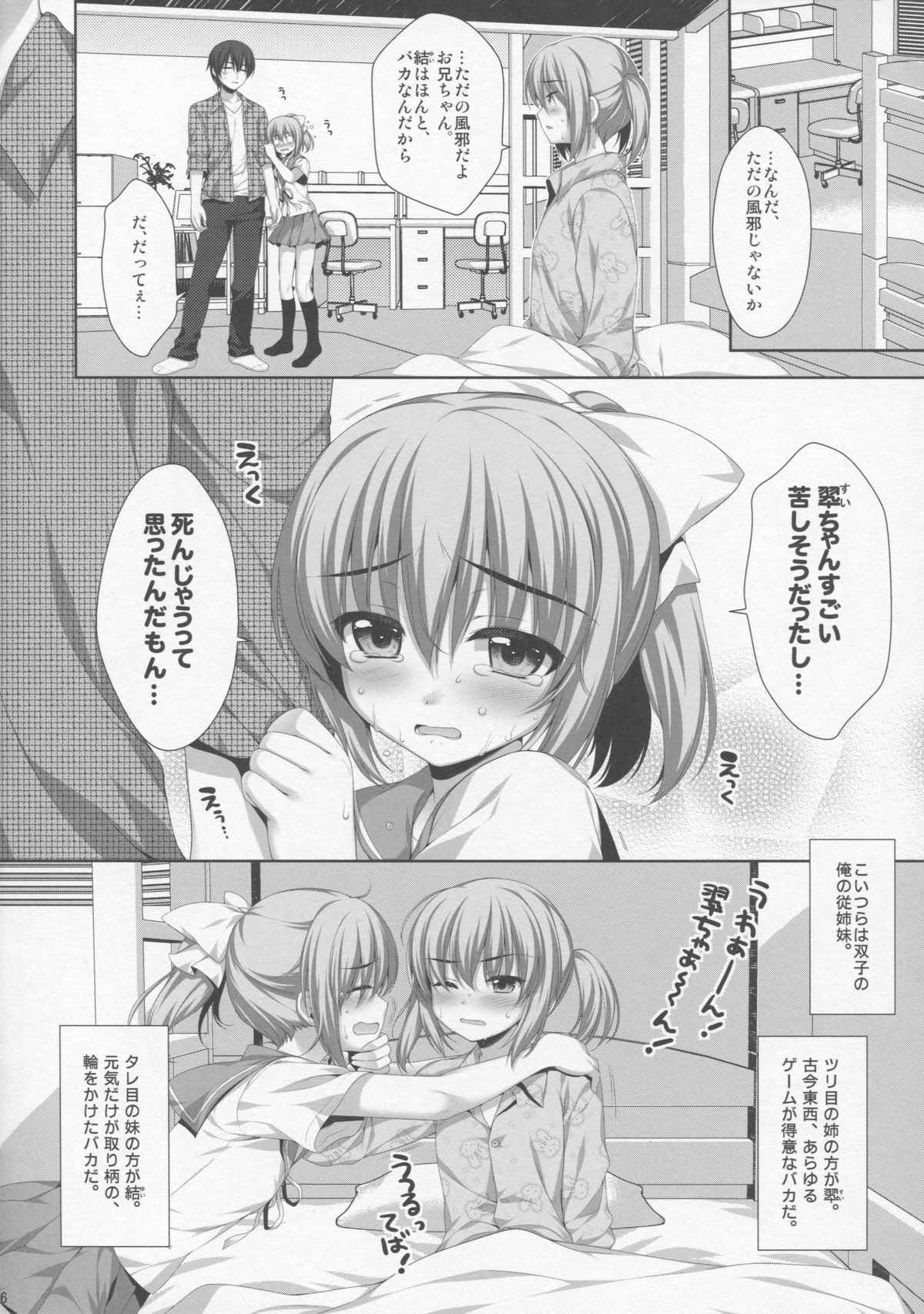 (C82) [有葉と愉快な仲間たち (有葉)] イトコで双子の妹高梨結