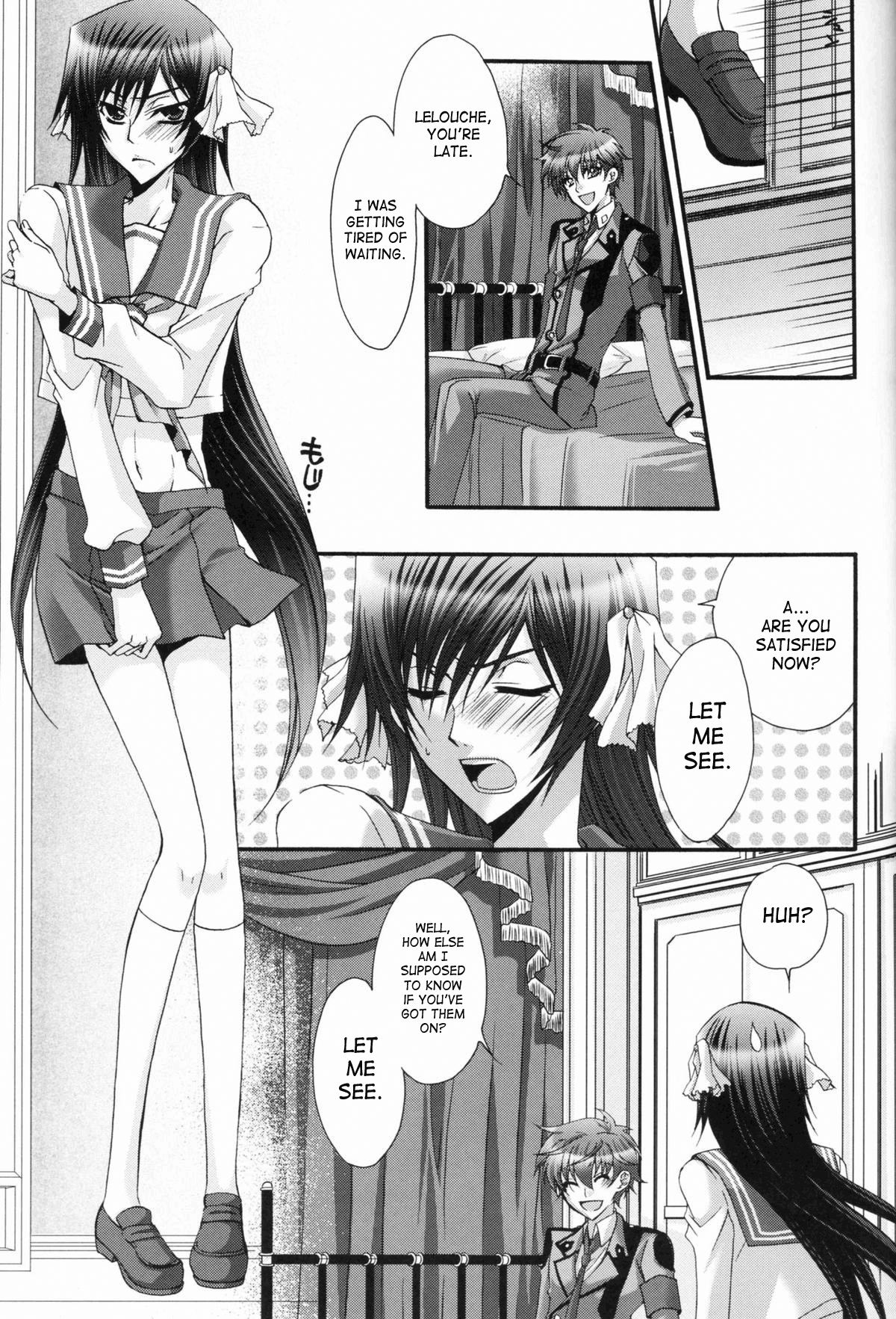 [CLASSIC MILK, PEACE and ALIEN (朝丘夏生, 十七星ふき)] Leloko DE Whiteday (コードギアス 反逆のルルーシュ) [英訳]
