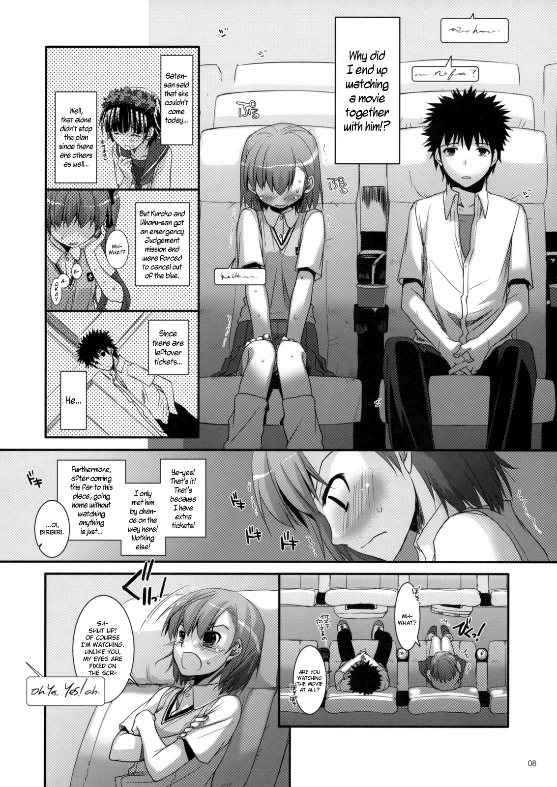 (C77) [Digital Lover (なかじまゆか)] D.L. action 50 (とある魔術の禁書目録) [英訳]
