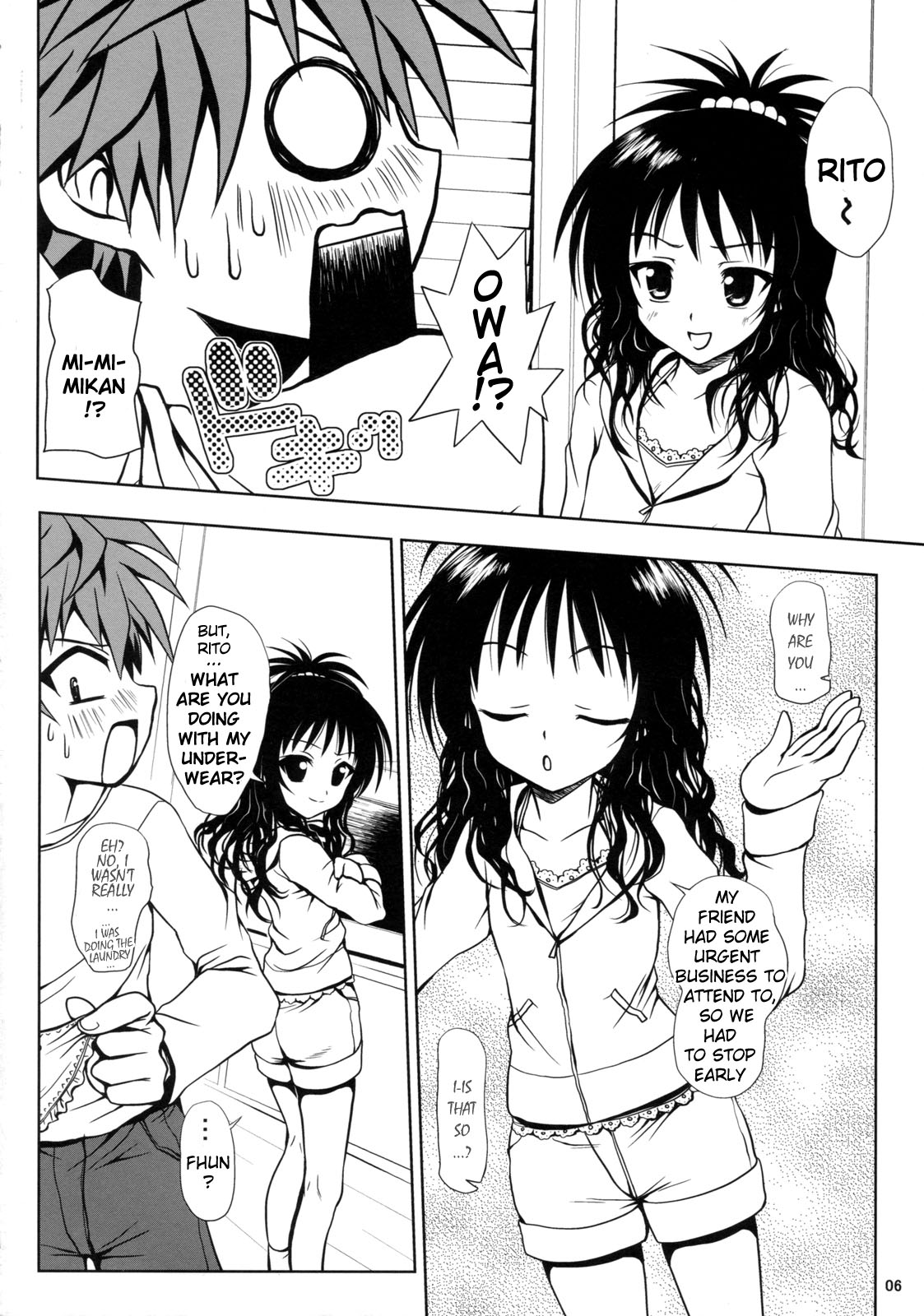 (サンクリ39) [しあわせ甘味料 (幸灯)] ある☆みかん (ToLOVEる-とらぶる-) [英訳]