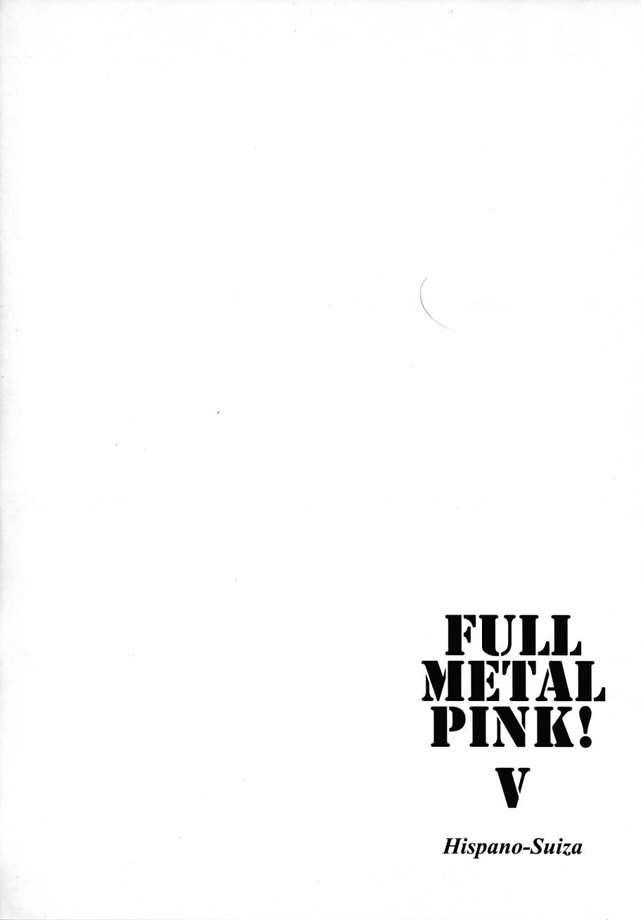 (C66) [Hispano-Suiza (大藤玲一郎)] FULL METAL PINK! V (フルメタル・パニック！)