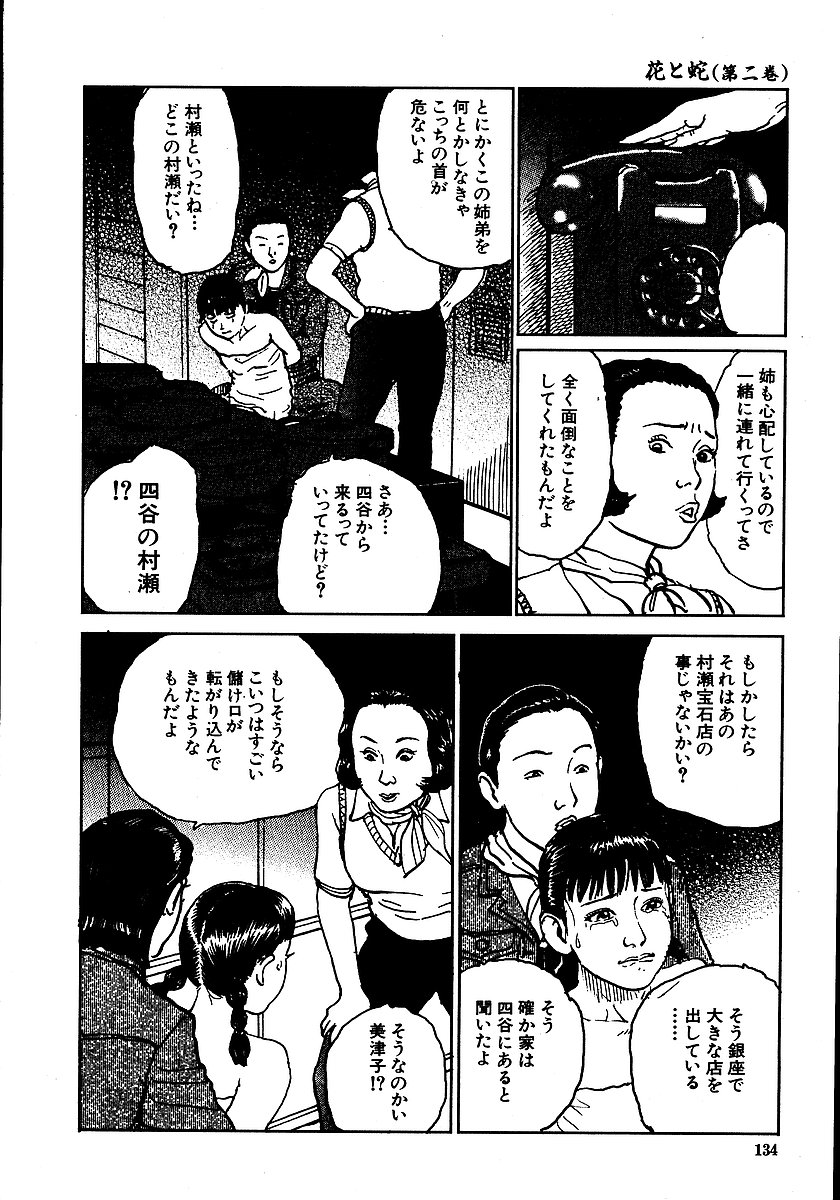 [団鬼六, 長田要] 花と蛇 第二集