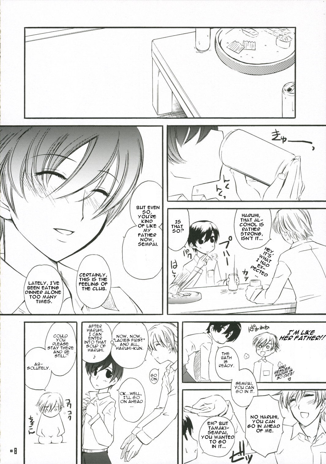 (C70) [ハイパーピンチ (clover)] 暫定王 (桜蘭高校ホスト部) [英訳]