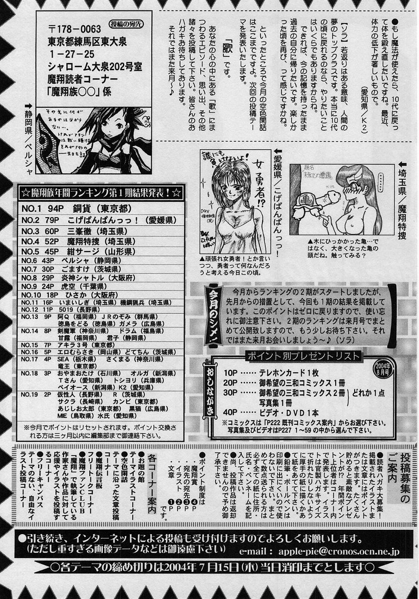 コミック・マショウ 2004年8月号