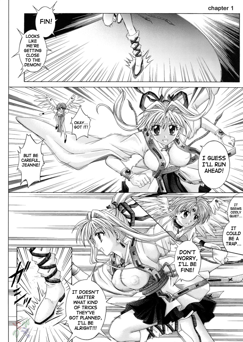 [サイクロン (冷泉、和泉)] ROGUE SPEAR 3 (神風怪盗ジャンヌ) [英訳]