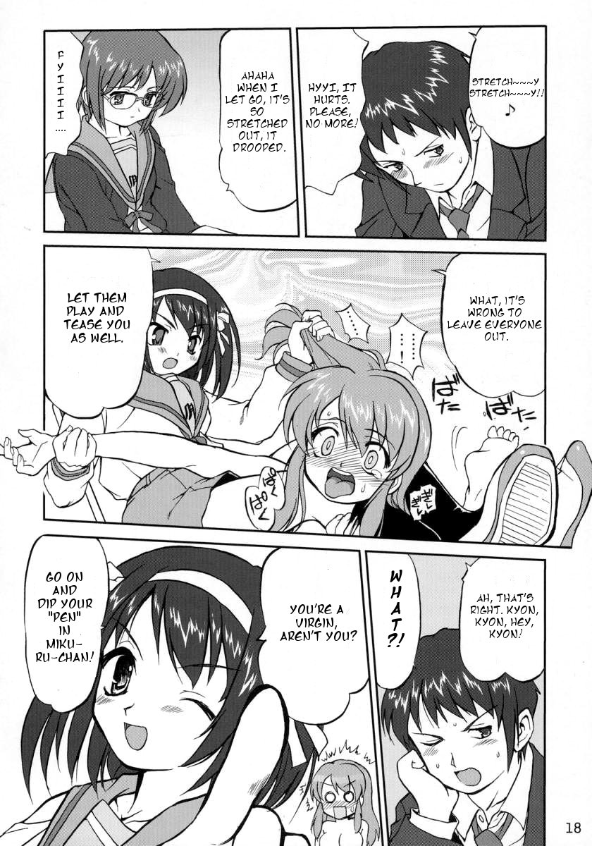 (C70) [蛸壷屋 (TK)] 涼宮ハルヒの服従 (涼宮ハルヒの憂鬱) [英訳]