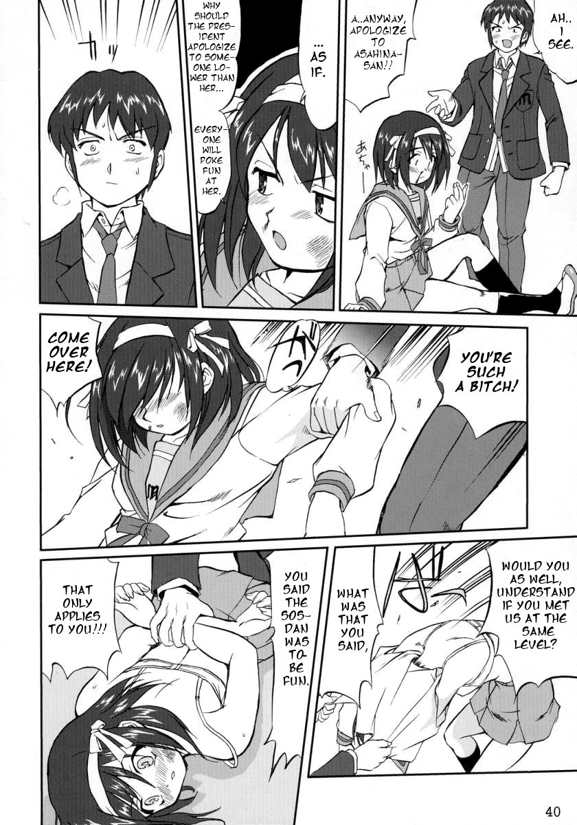 (C70) [蛸壷屋 (TK)] 涼宮ハルヒの服従 (涼宮ハルヒの憂鬱) [英訳]