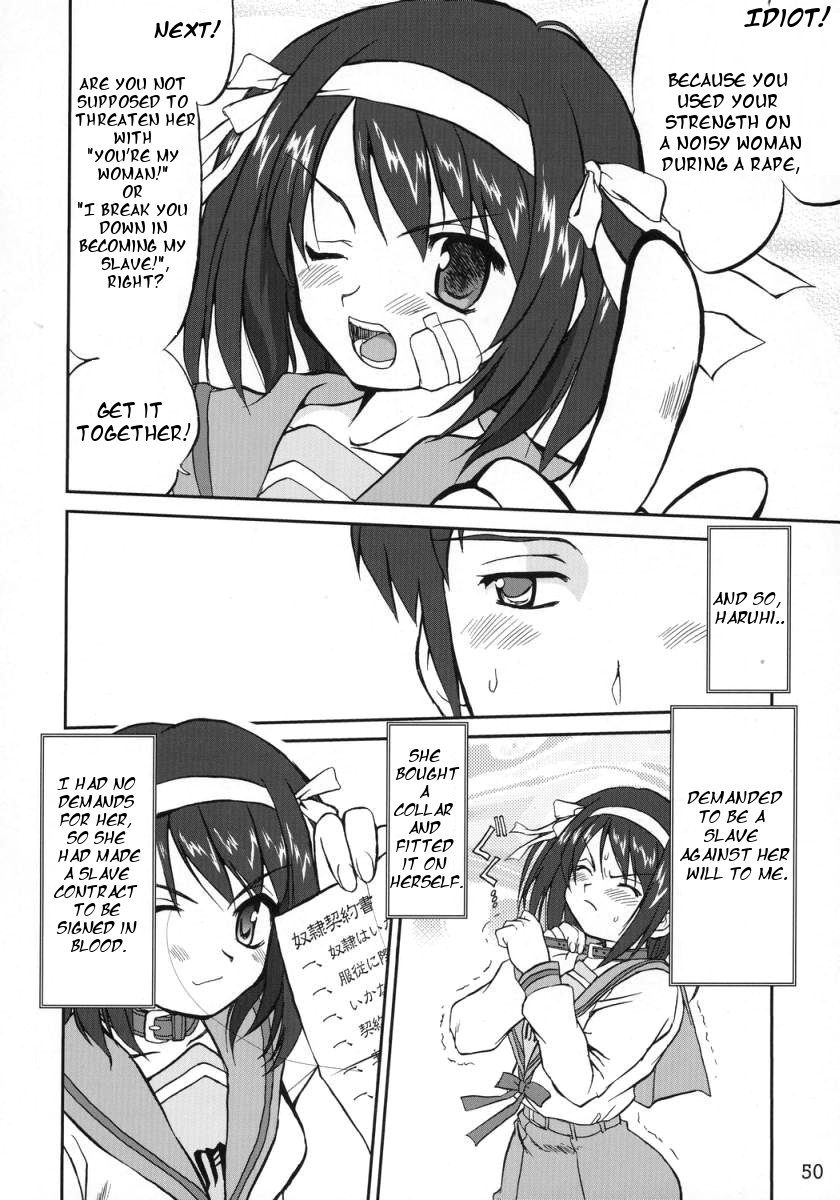 (C70) [蛸壷屋 (TK)] 涼宮ハルヒの服従 (涼宮ハルヒの憂鬱) [英訳]