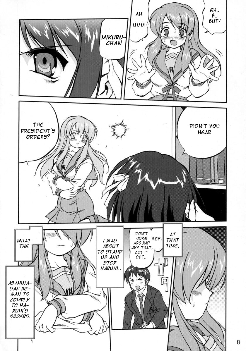 (C70) [蛸壷屋 (TK)] 涼宮ハルヒの服従 (涼宮ハルヒの憂鬱) [英訳]