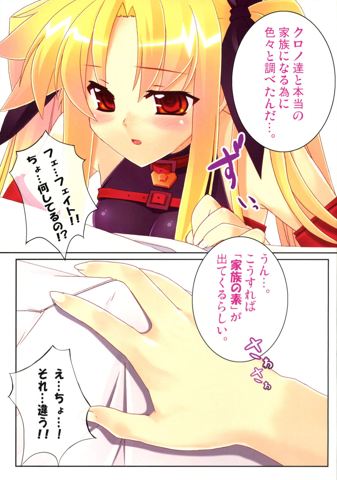 (COMIC1) [スタジオ☆ひまわり (日向恭介)] フェイトさんの家庭の事情 (魔法少女リリカルなのは)