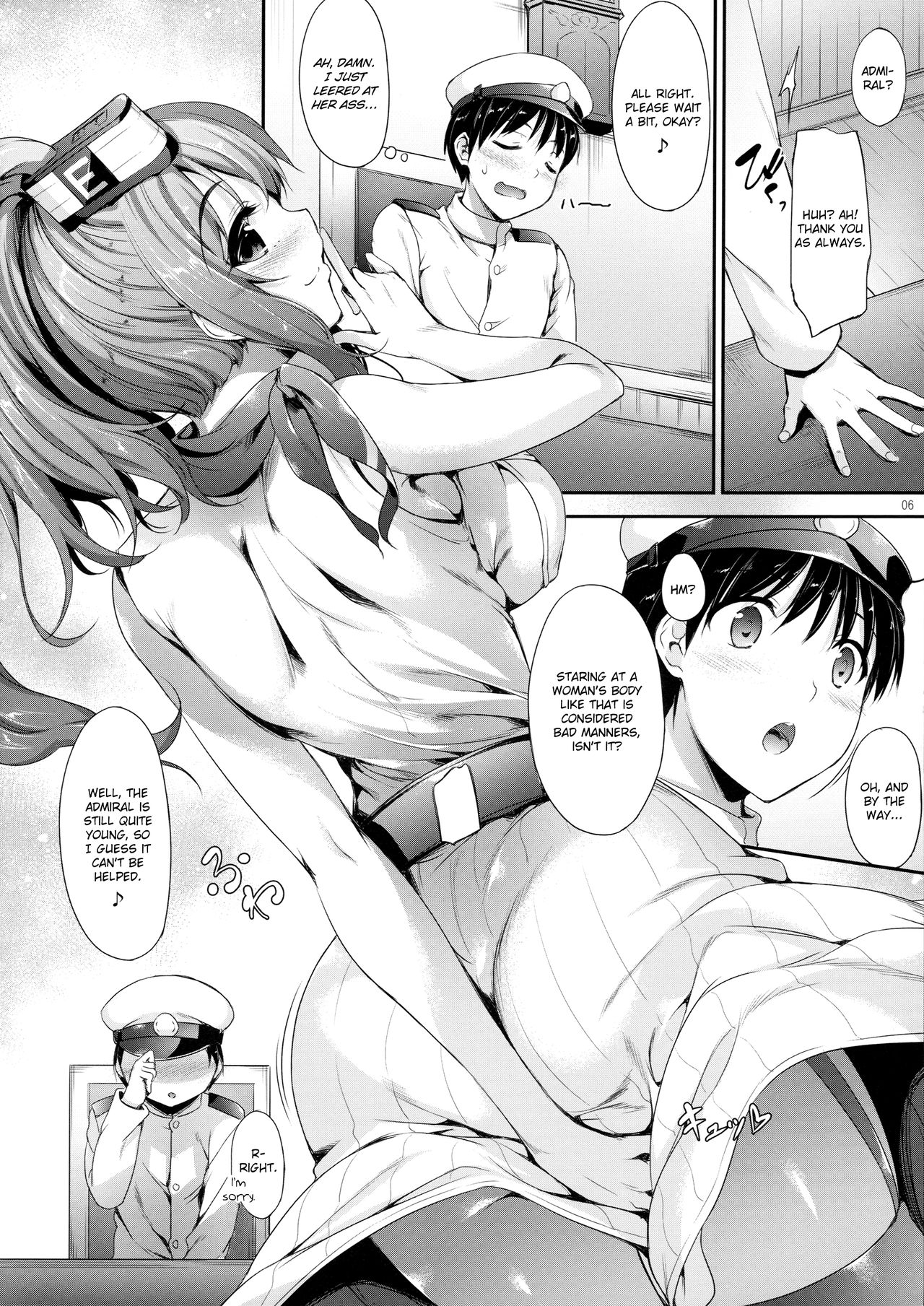 (COMIC1☆11) [In The Sky (中乃空)] Yes. Sara is here... (艦隊これくしょん -艦これ-) [英訳]