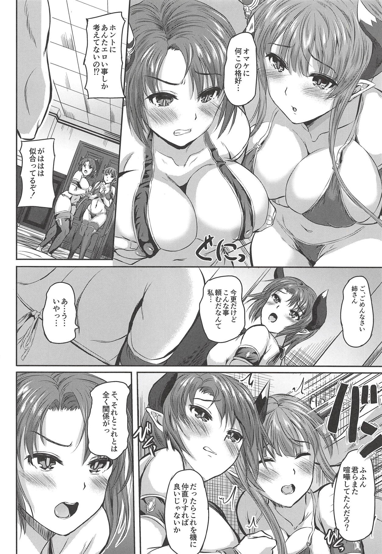 (C94) [前方後円墳 (えぬはに)] Sisters that get along well (ランス10)