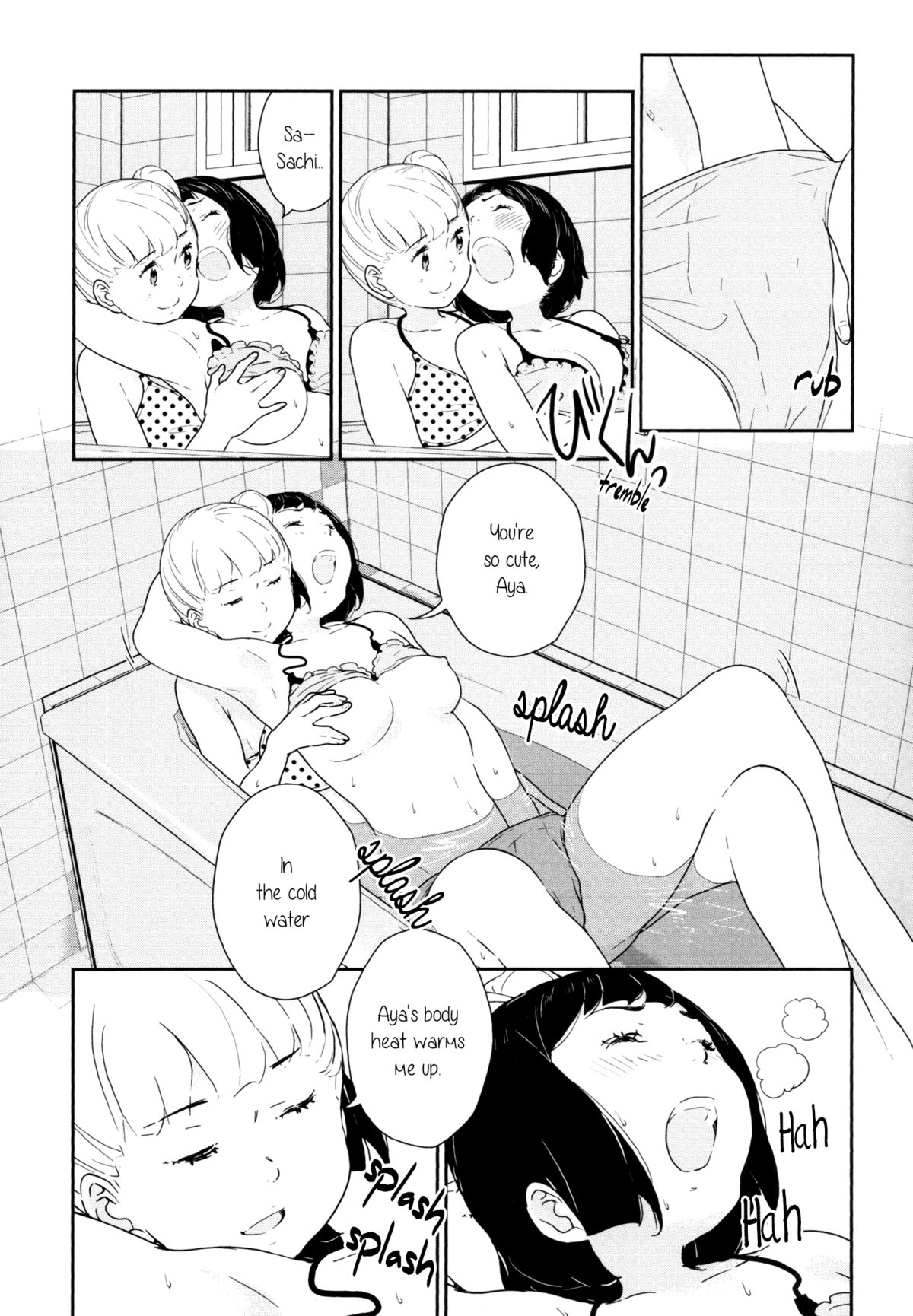 [倉田嘘] 夏の日 (百合姫Wildrose Vol.7) [英訳]