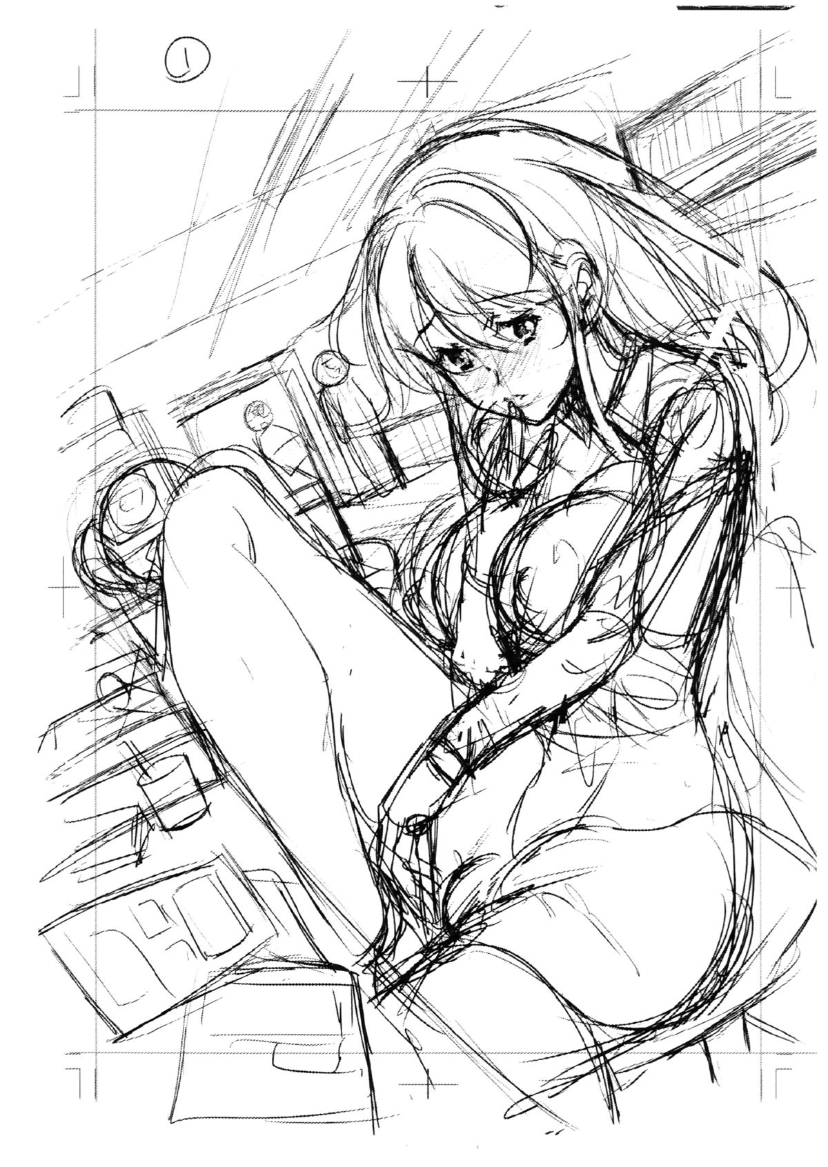 [弥美津ヒロ] Hなマン○の作り方 + ラフイラスト集, 「複製原画」