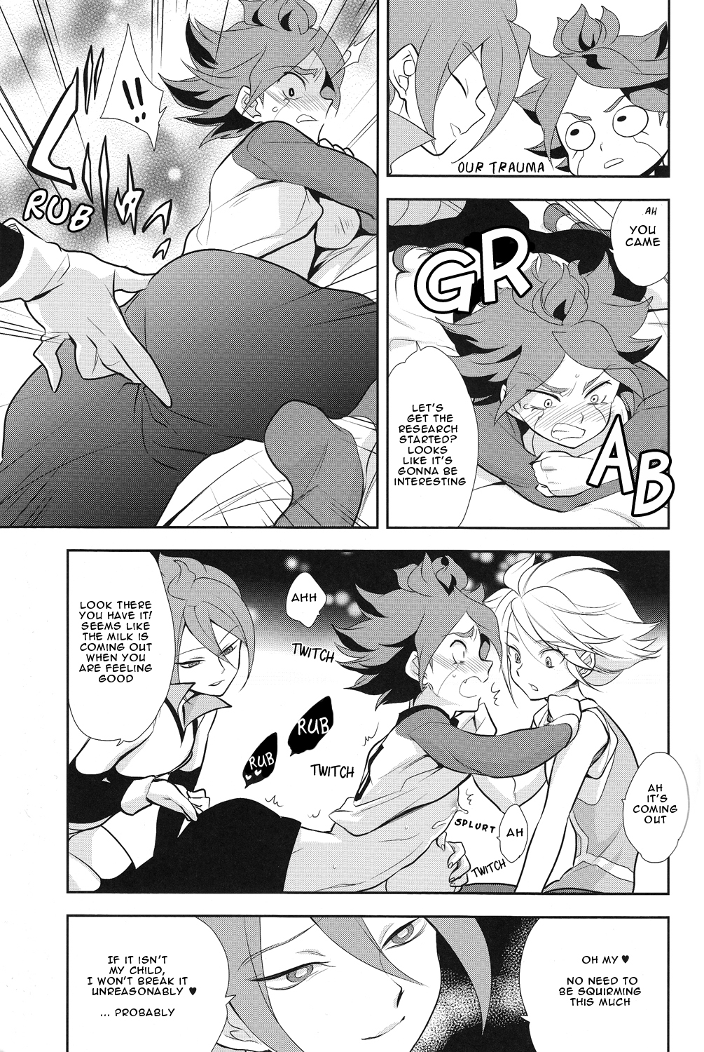 (FFF2) [極道大元帥 (加山紀章)] おいしい!NAGMILK (イナズマイレブン) [英訳]