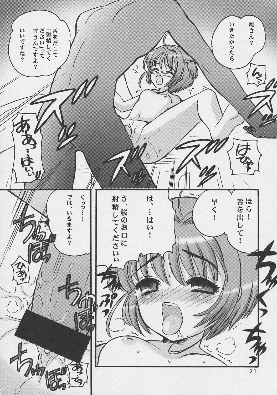 (C62) [しましましすてむ、なぎさわ屋 (なぎさわゆう)] さくらちゃんといっしょ (ちょびっツ、カードキャプターさくら)