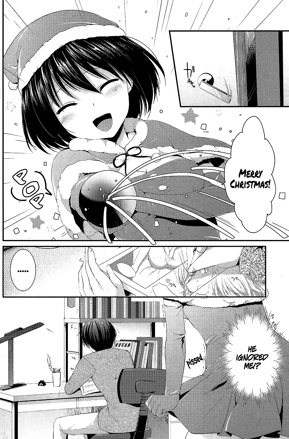 [井藤ななみ] 聖夜のサプライズ (COMIC ポプリクラブ 2013年7月号) [英訳]