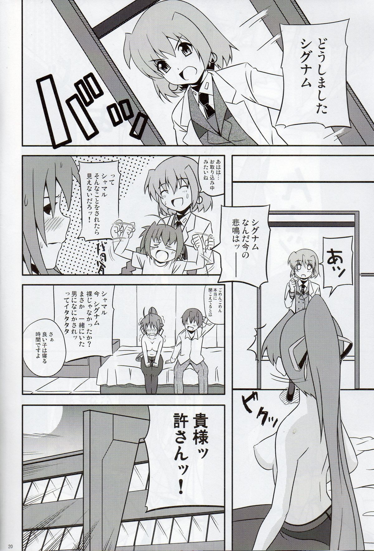(C75) [千変万化式 (DATE)] シグ姐さん事件です! (魔法少女リリカルなのは)