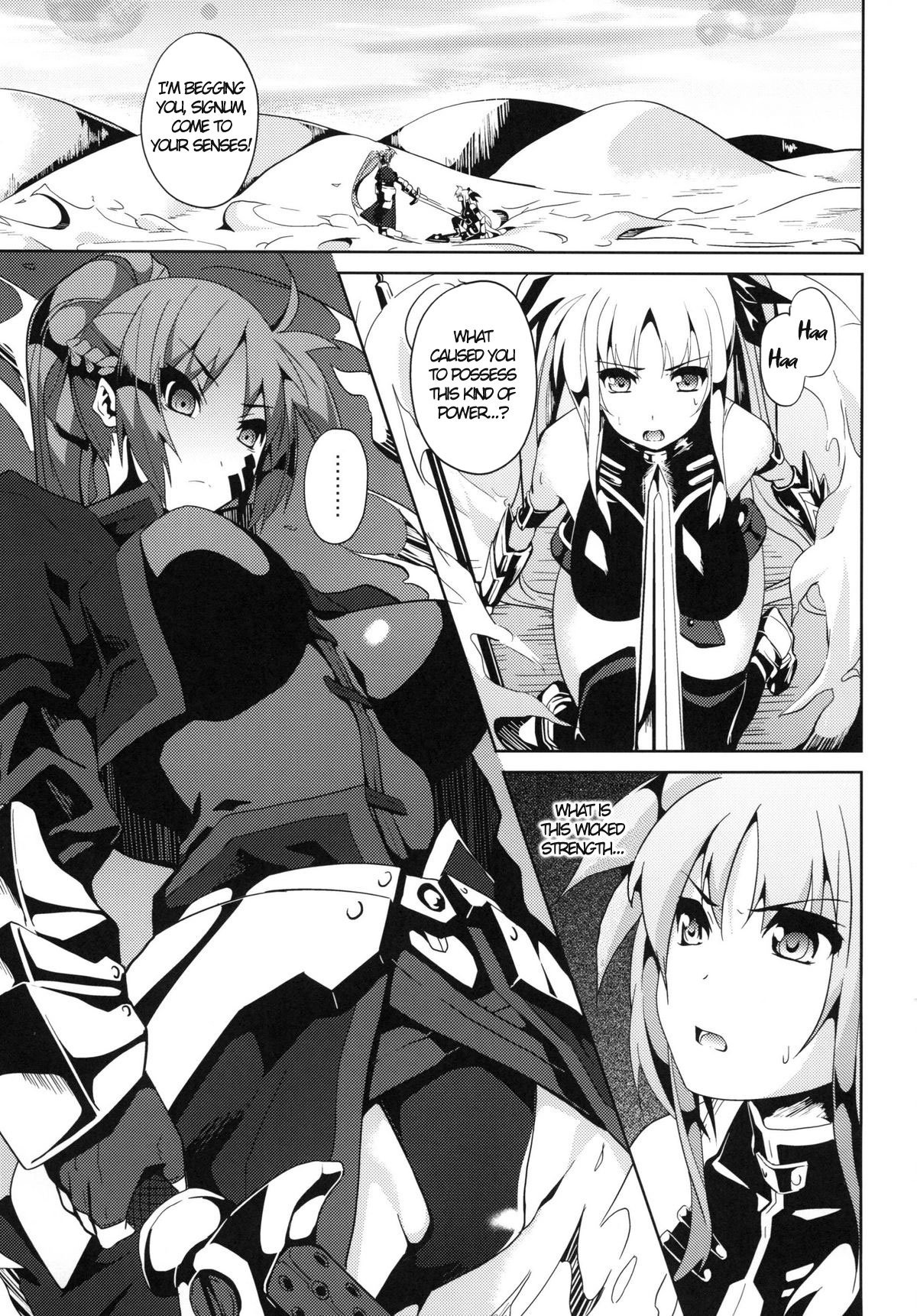 (C79) [千変万化式 (DATE)] OVER CRASH 2 (魔法少女リリカルなのは) [英訳]