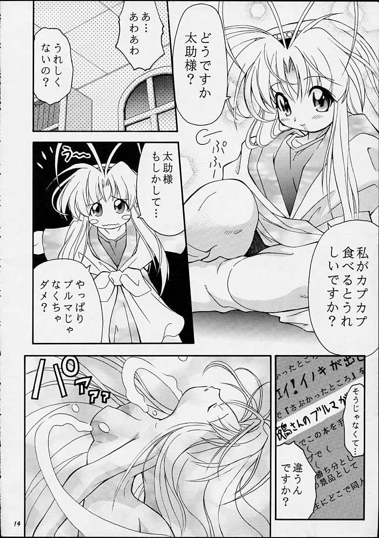 (C55) [RIROLAND (空鵺,里見ひろゆき)]	ちゃんと2の嶺上開花！ (まもって守護月天!,魔術士オーフェン)