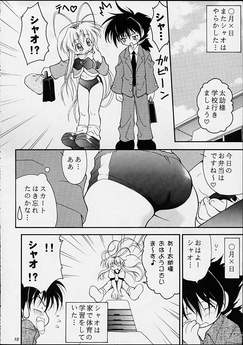 (C55) [RIROLAND (空鵺,里見ひろゆき)]	ちゃんと2の嶺上開花！ (まもって守護月天!,魔術士オーフェン)