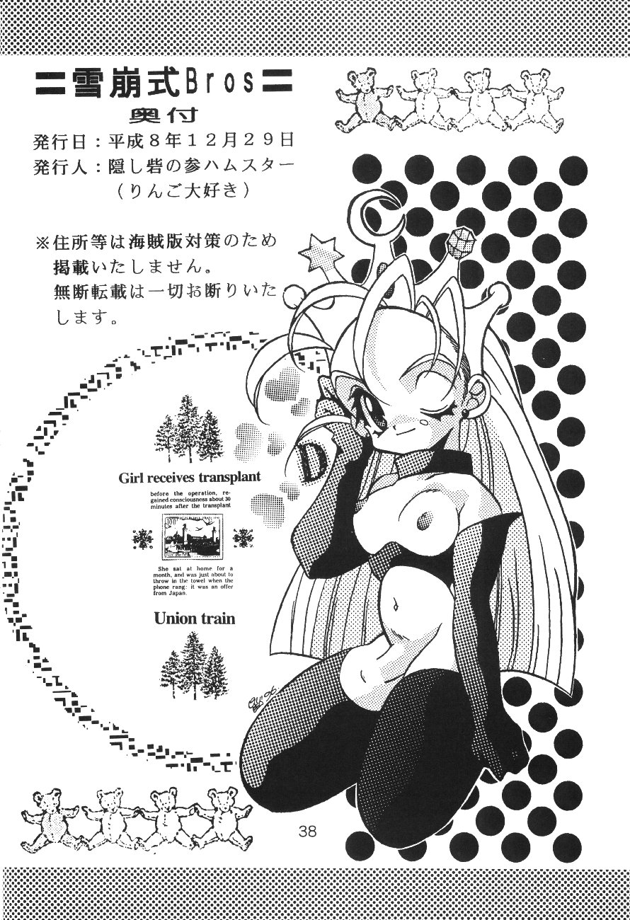 [隠し砦の参ハムスター] 雪崩式Bros (サクラ大戦, ストリートファイター)