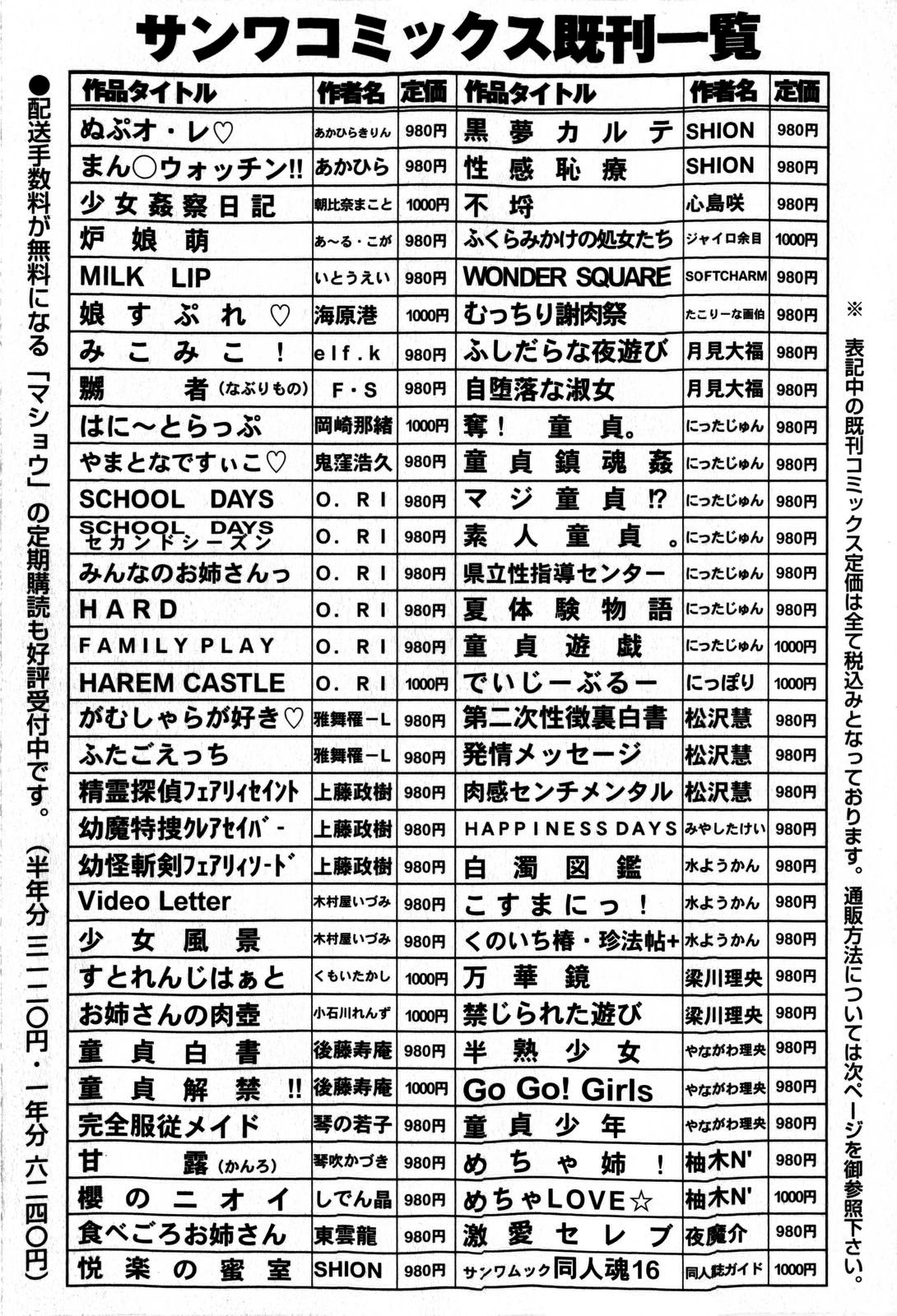 コミック・マショウ 2009年5月号