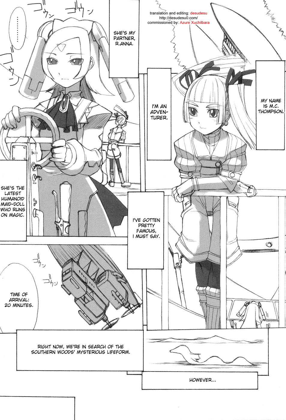 [T.K-1] ふた姫 [英訳]