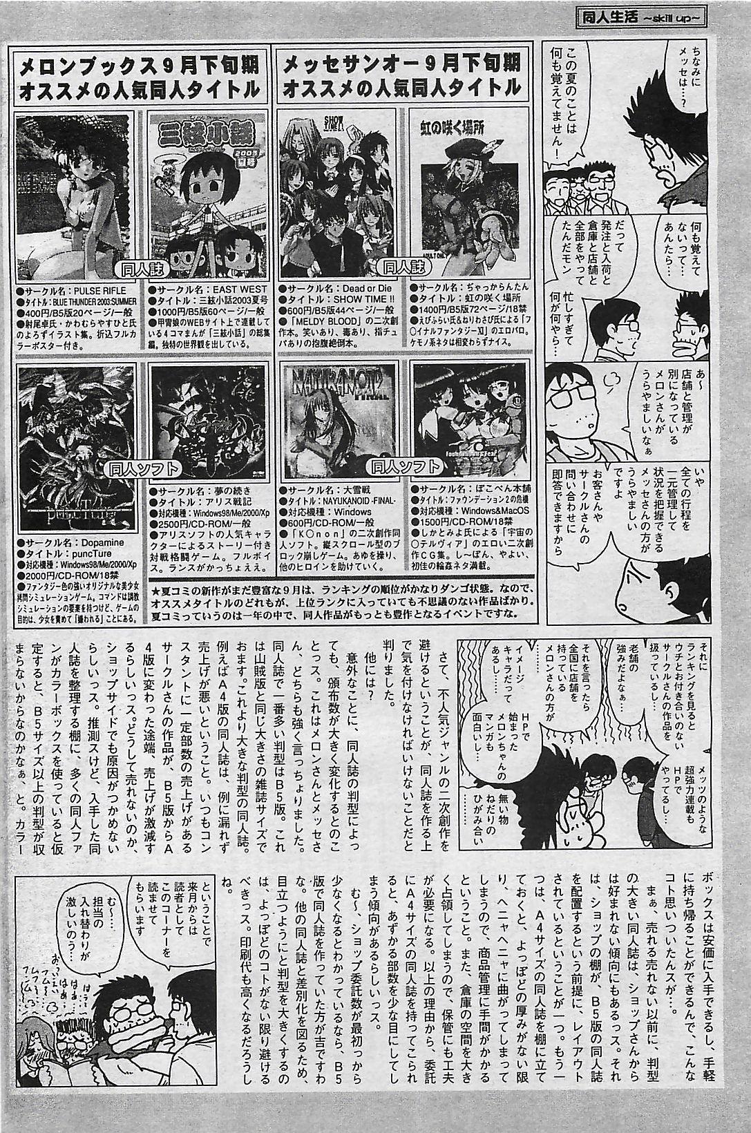 COMIC ペンギンクラプ山賊版 2003年11月号