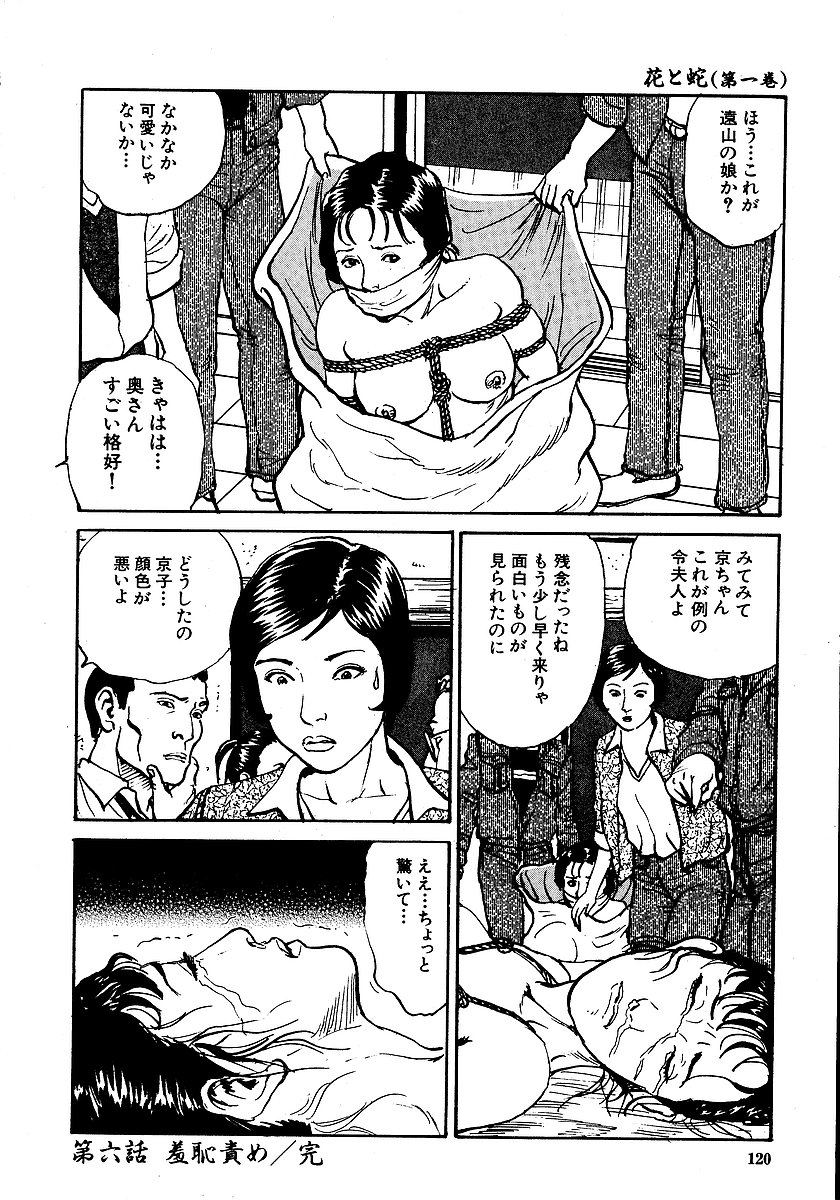 [長田要, 団鬼六] 花と蛇 第一集