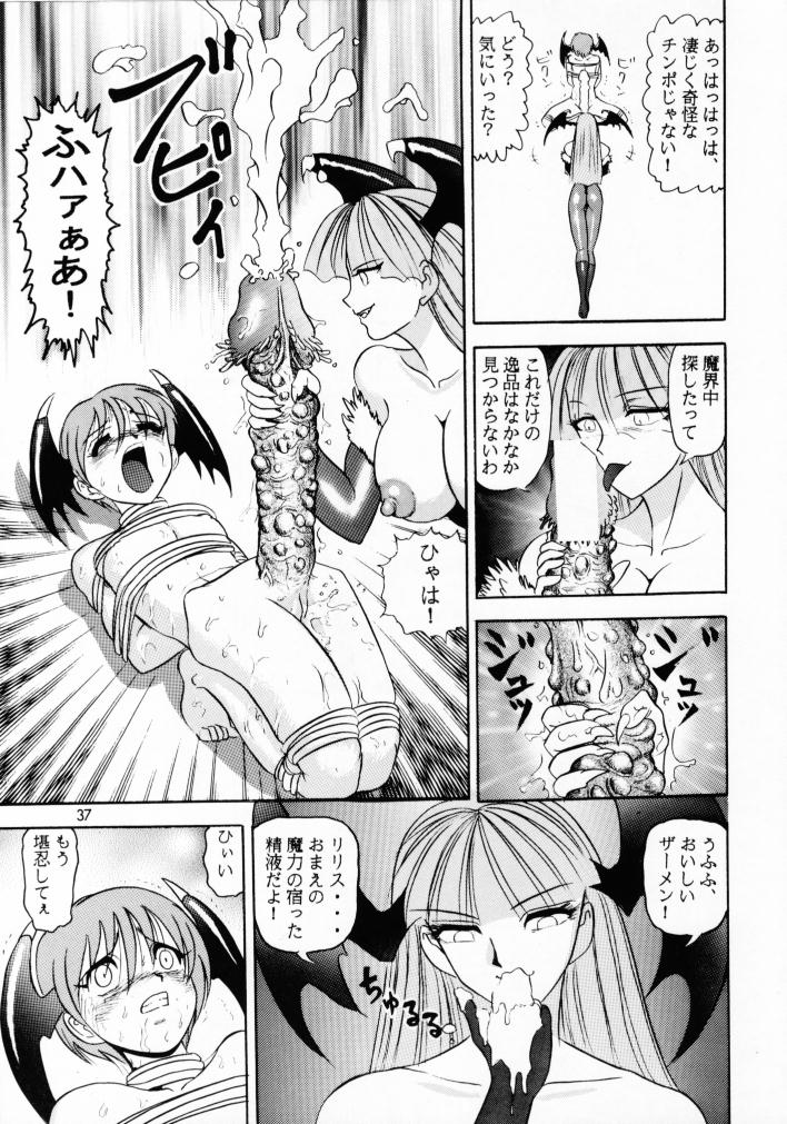 (C53) [雷神会 (はるきゲにあ)] リリス無惨 (ヴァンパイアセイヴァー)