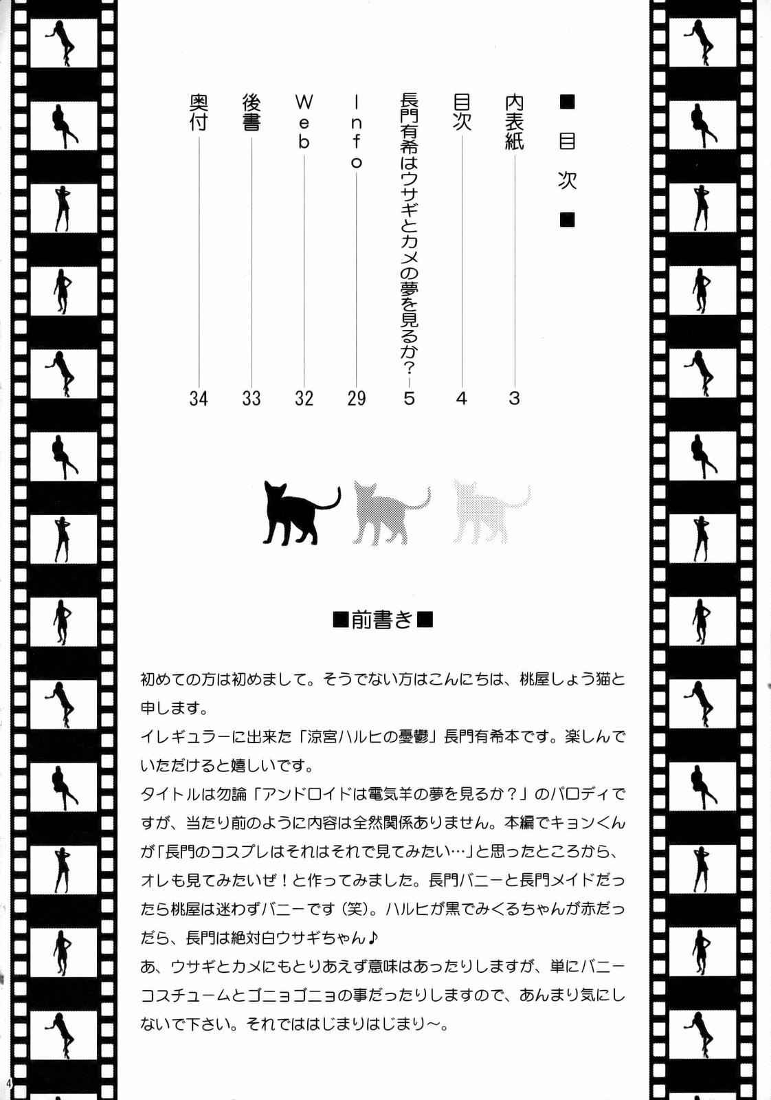 (C71) [U.R.C (桃屋しょう猫)] 長門有希はウサギとカメの夢を見るか？ (涼宮ハルヒの憂鬱)