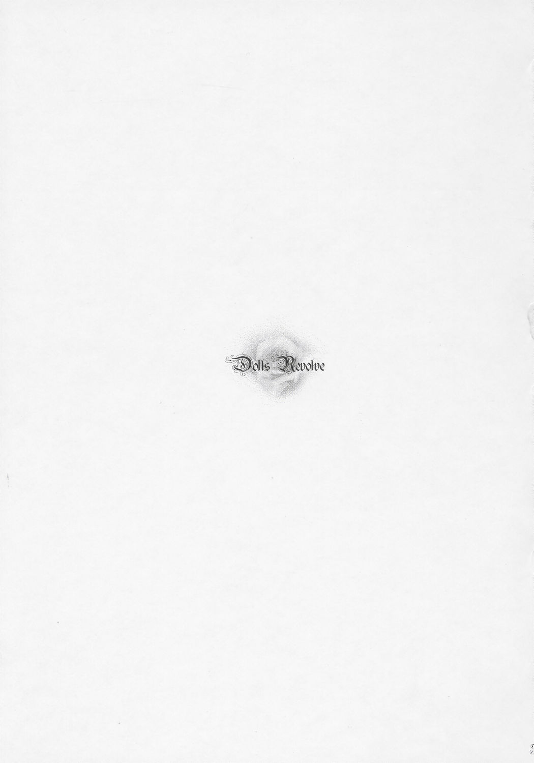 (サンクリ31) [Misty Isle (反村幼児)] Dolls Revolve (ローゼンメイデン)