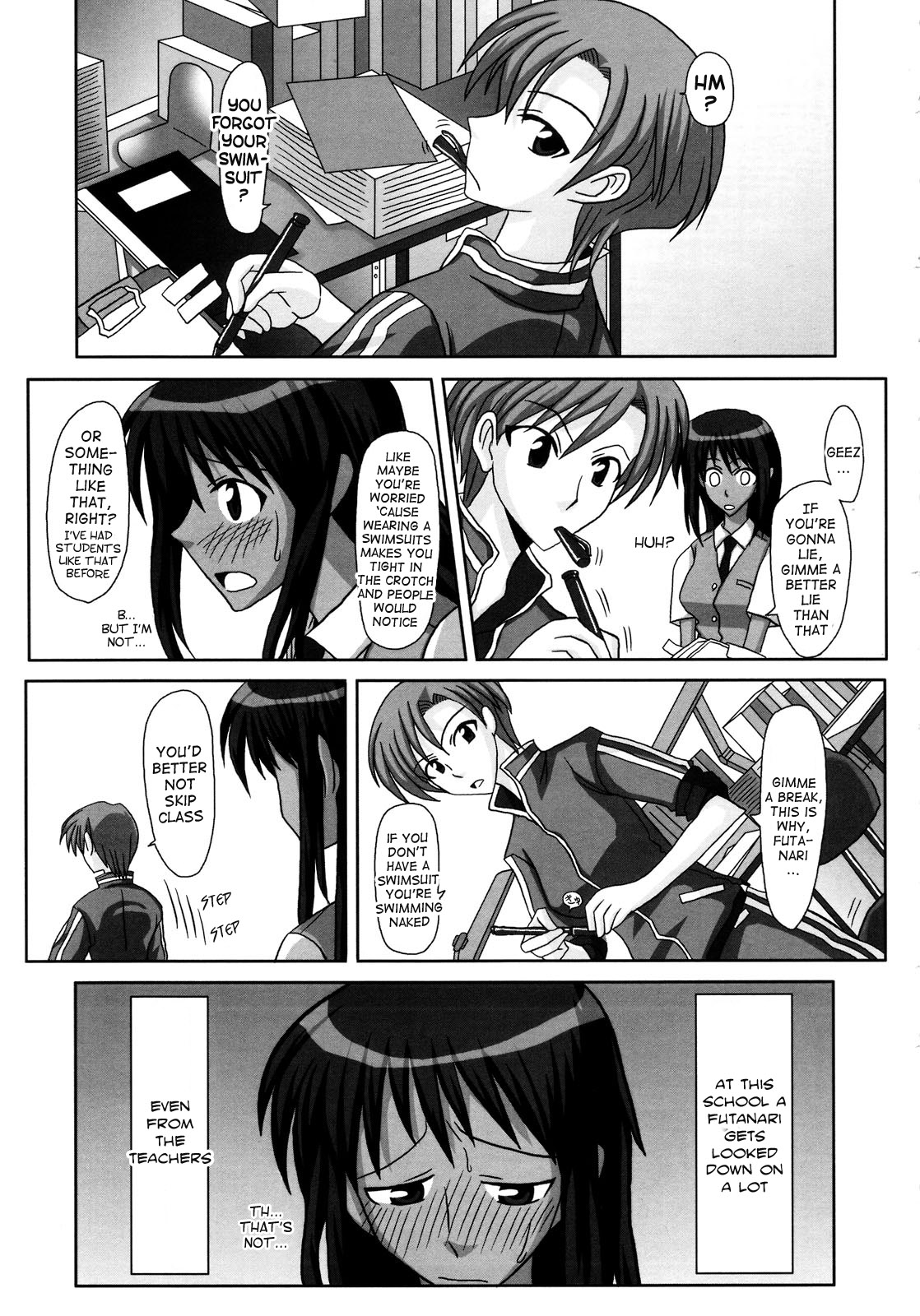(ふたけっと4) [ふたなるん (紅ゆーじ)] ふたなり専科 総集編 [英訳]