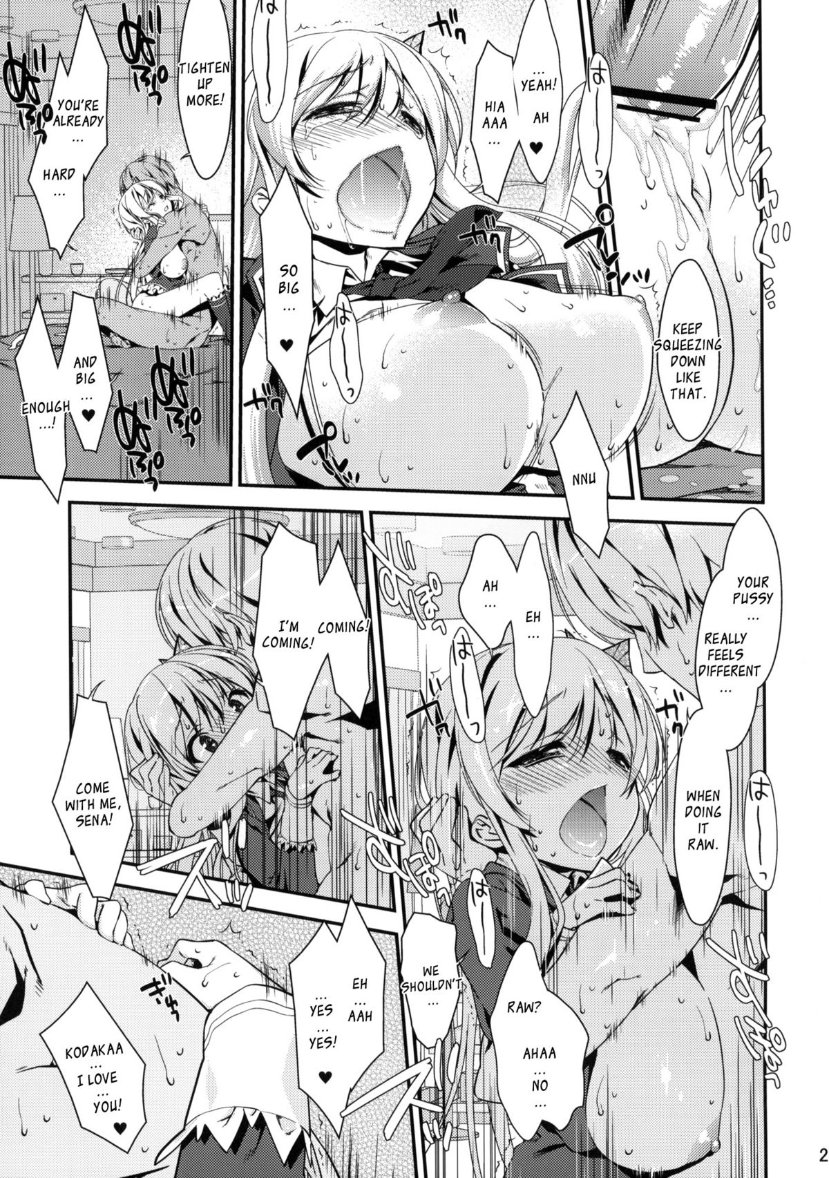 (サンクリ50) [生クリームびより (ななせめるち)] 僕は星奈しか要らない 2 (僕は友達が少ない) [英訳]