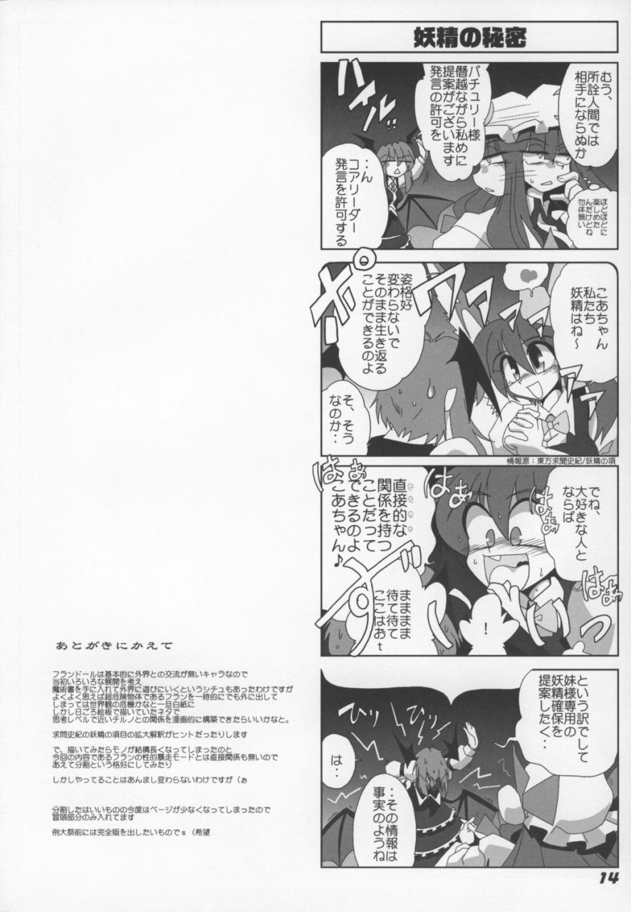 (サンクリ38) [喜栄座cmp (喜栄座)] TOHO N+ Change to adult FLANDRE (東方Project)