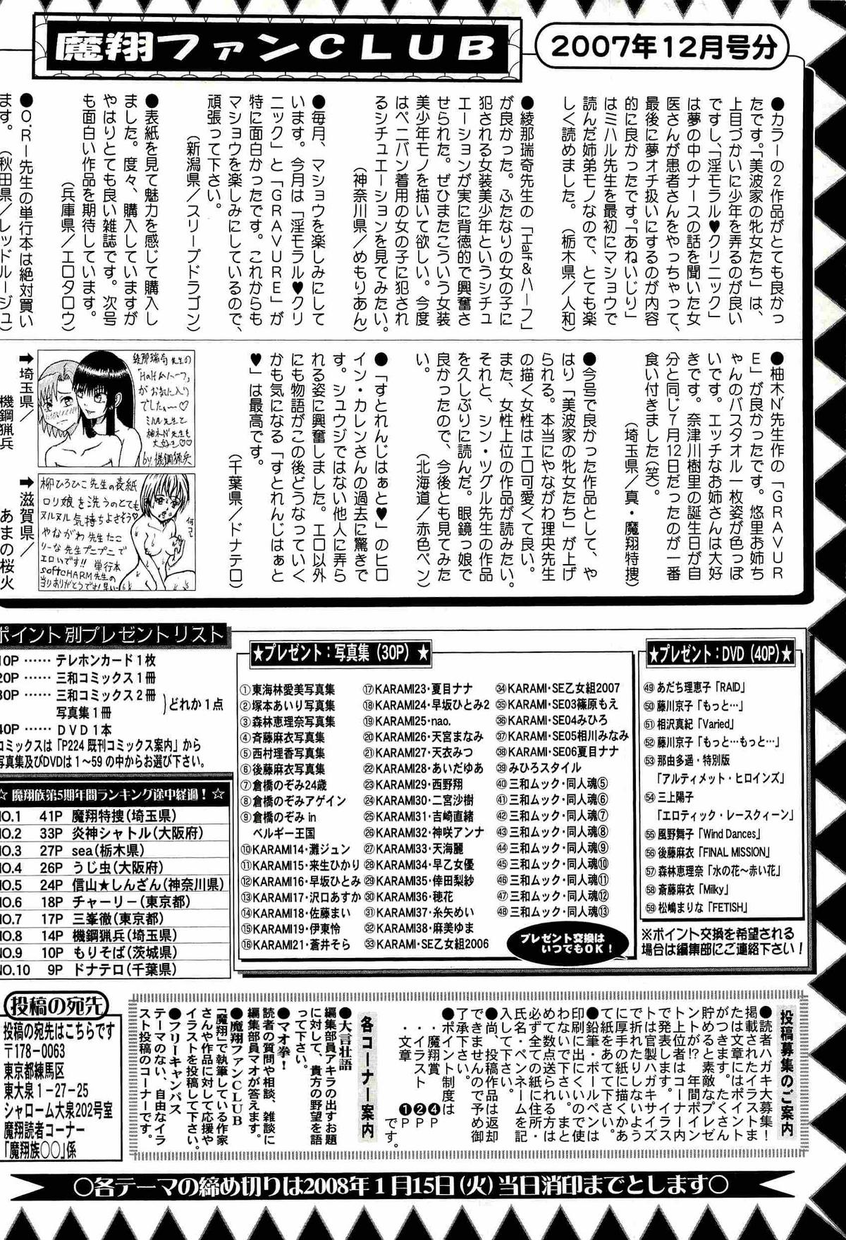 コミック・マショウ 2008年2月号