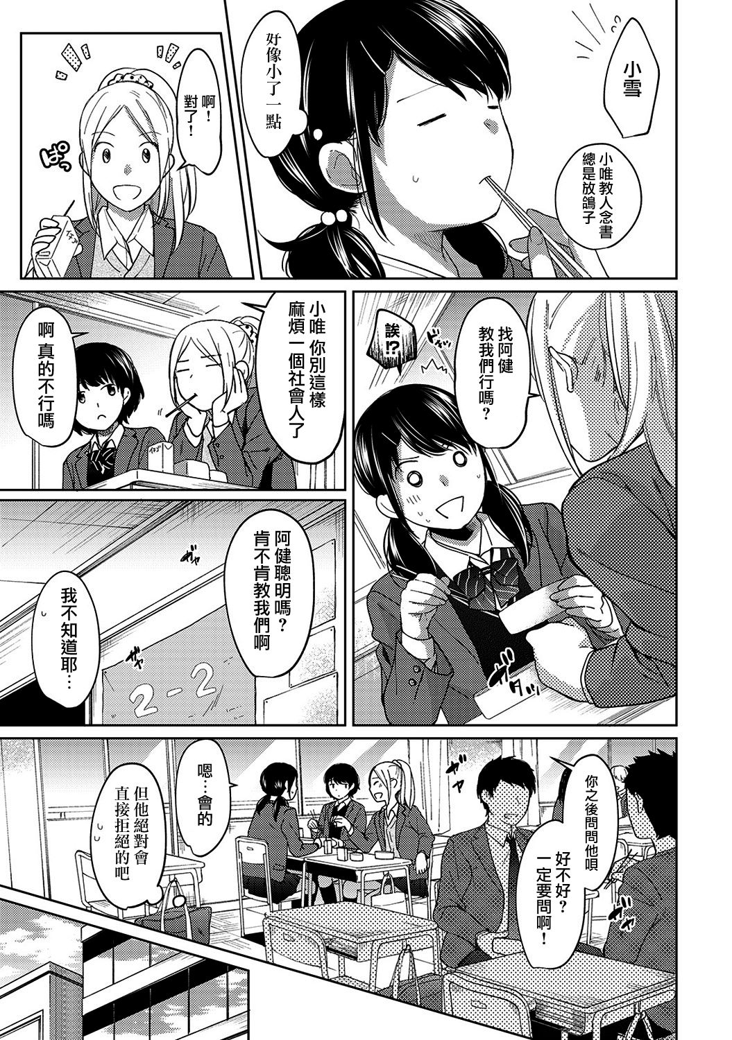 [二三月そう] 1LDK+JK いきなり同居? 密着!? 初エッチ!!? 第1-9話 [中国翻訳]