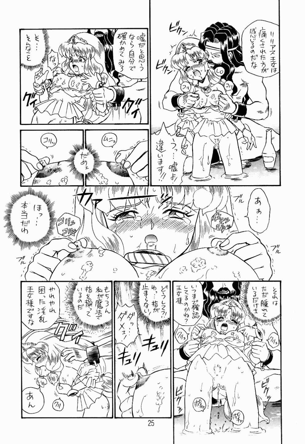 (C52) [RAT TAIL (IRIE YAMAZAKI)] PRINCESS SISTERS NIGHT TWO [ページ欠落]