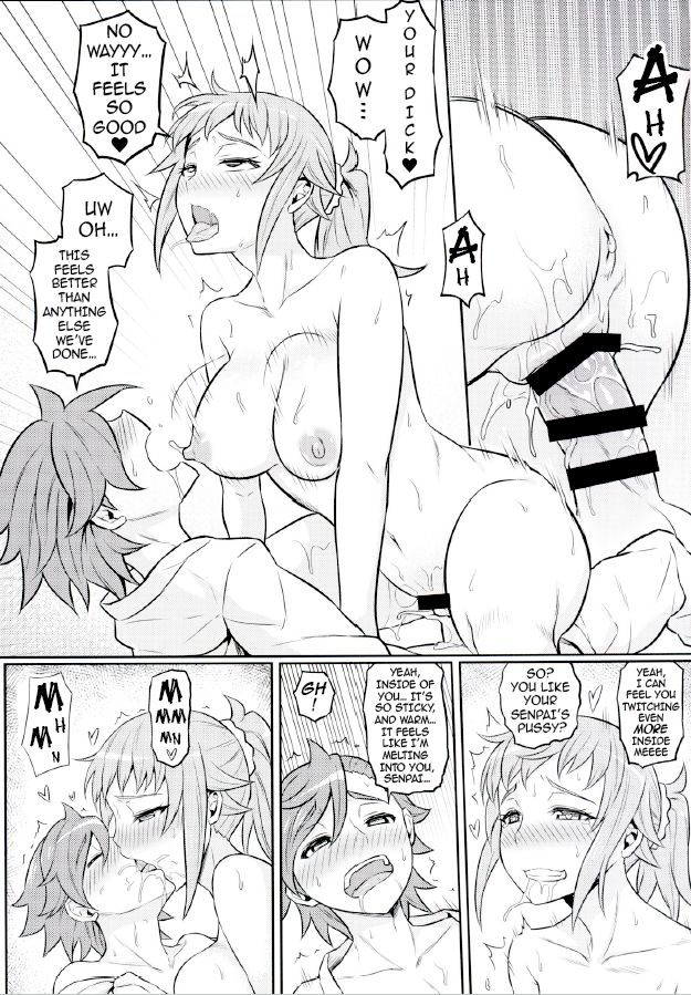 (C87) [グリーンケチャップ (珍緑)] 悩ましいファイターズ (ガンダムビルドファイターズトライ) [英訳]