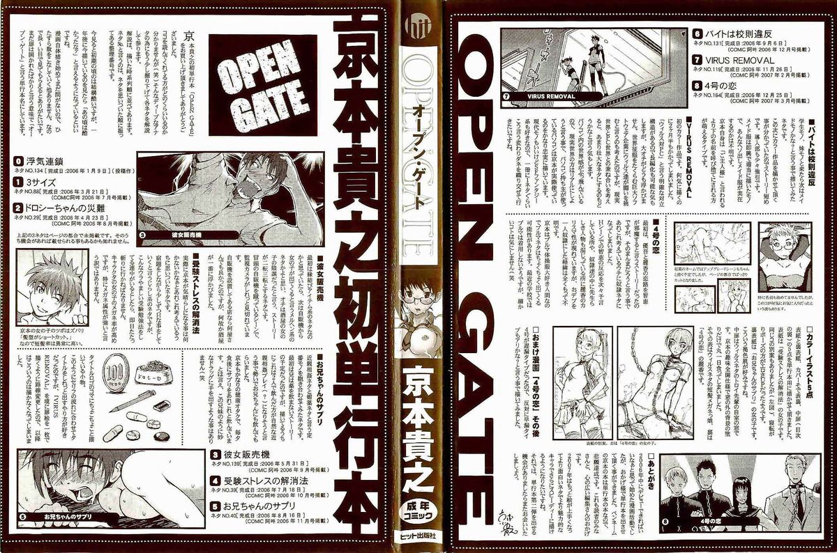 [京本貴之] Open Gate