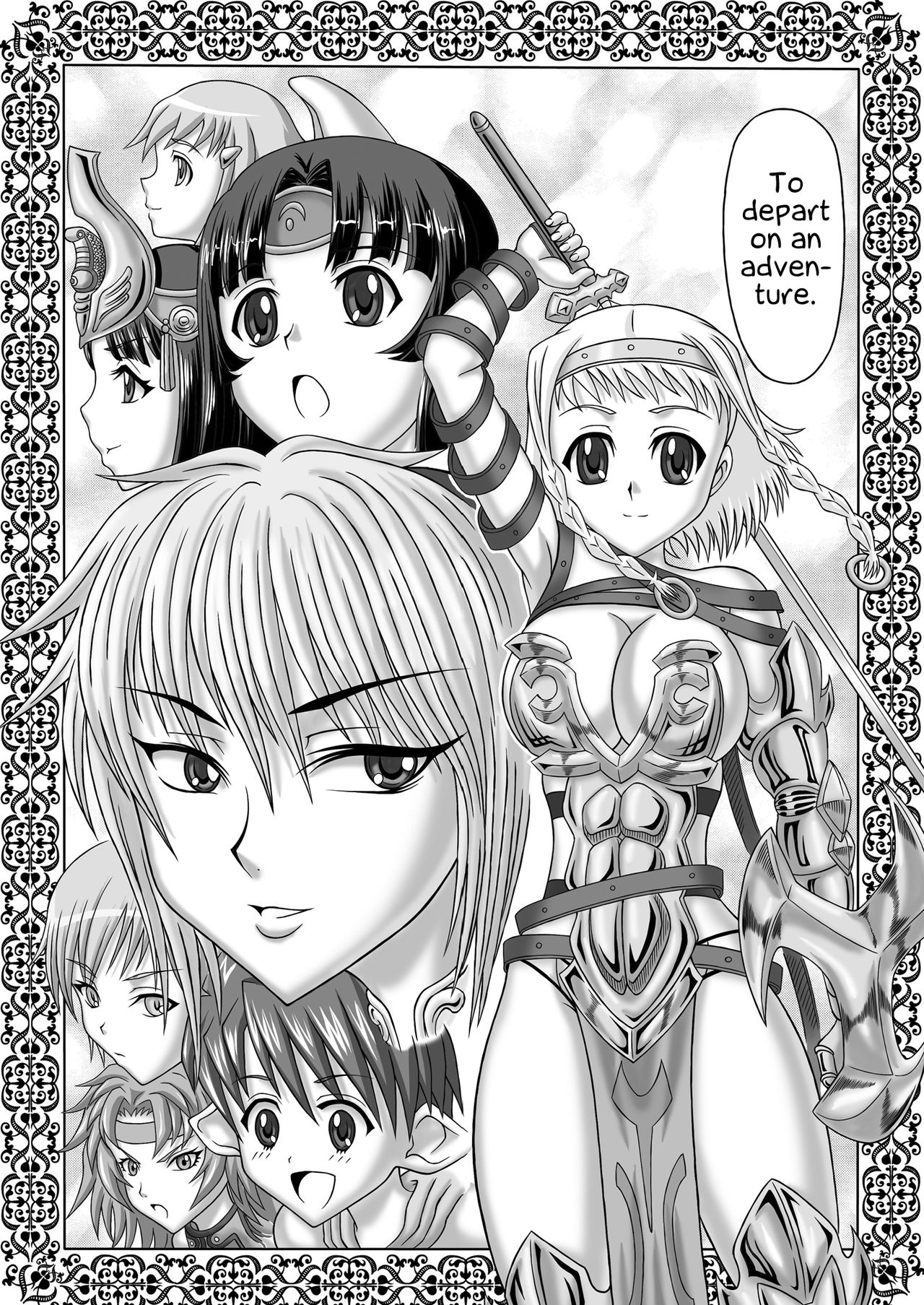 [白糖会] Queen's Sisters (クイーンズブレイド) [英訳]