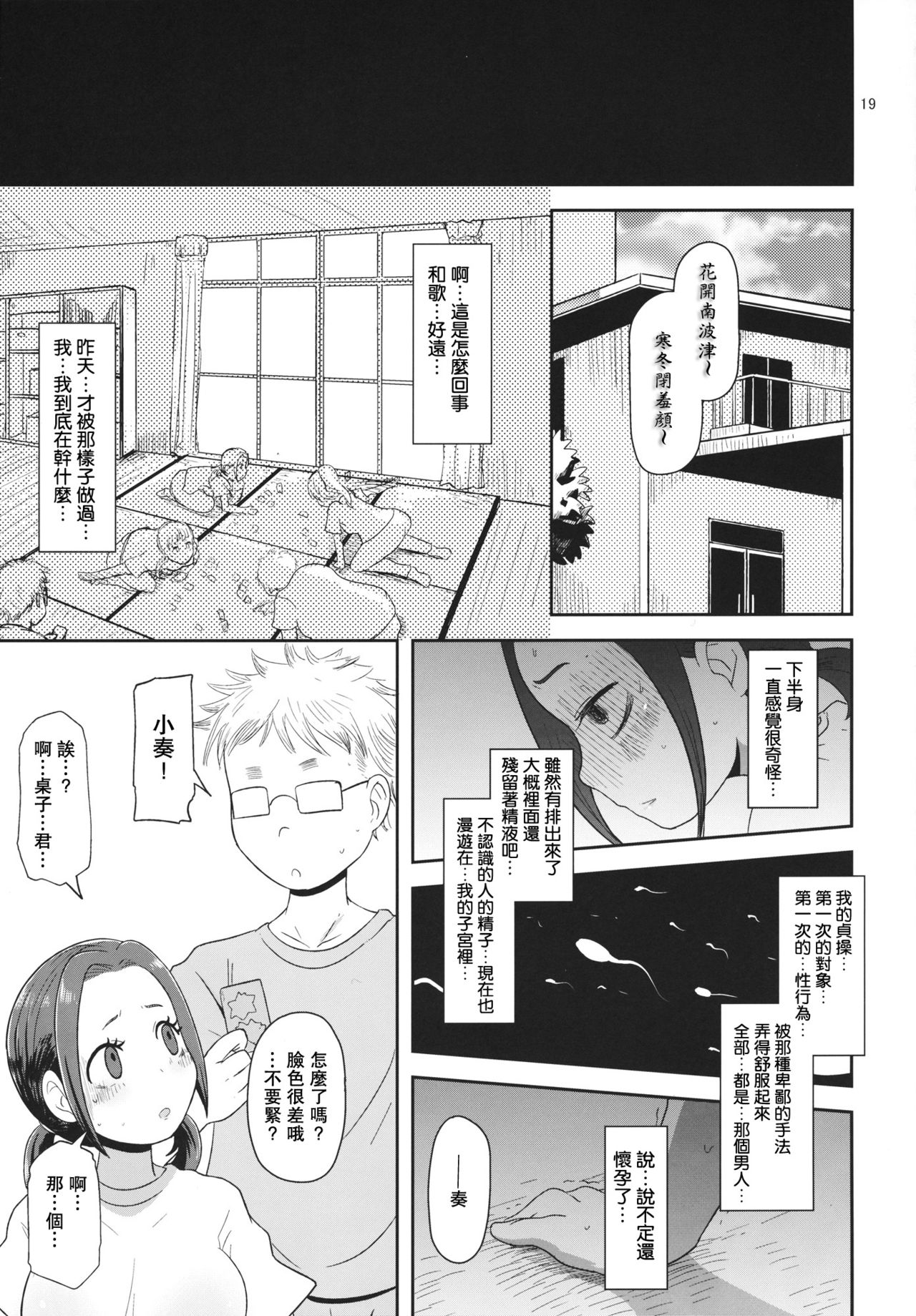 (C84) [HellDevice (nalvas)] おさわりなでしこ (ちはやふる) [中国翻訳]