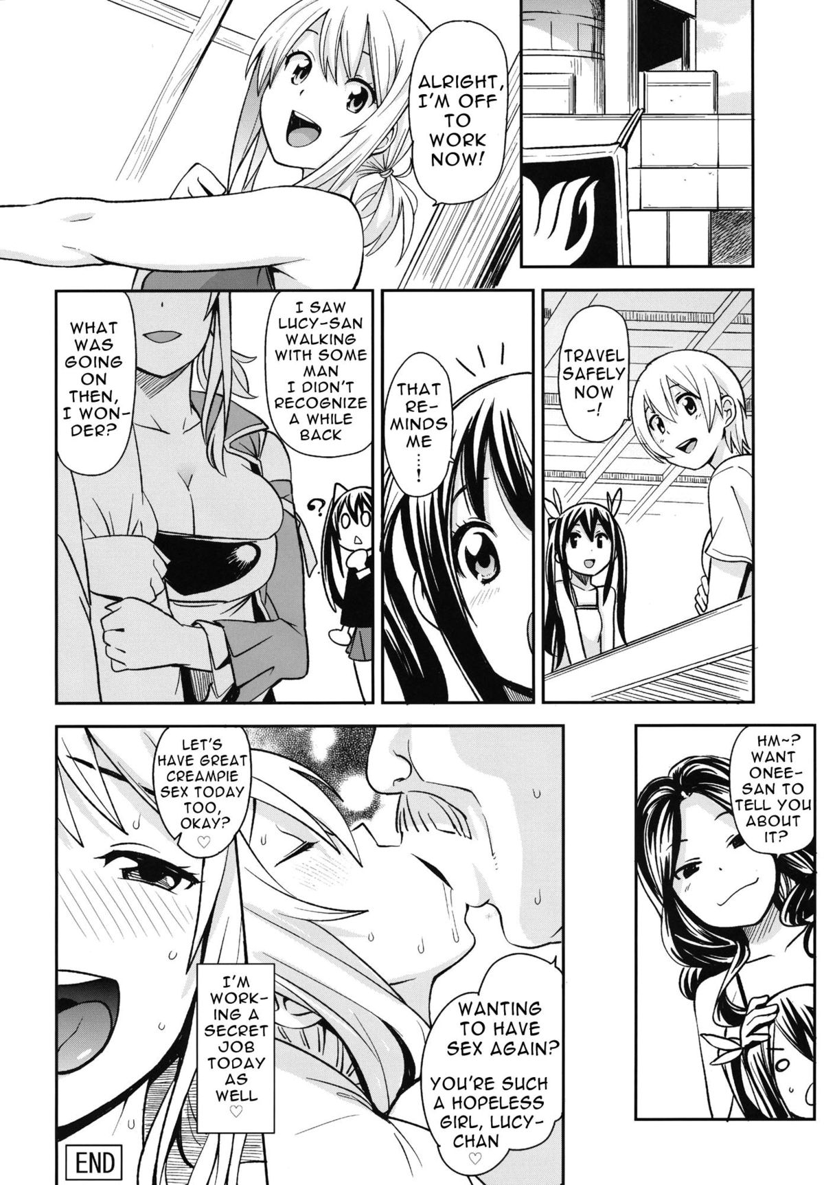 (C84) [フニフニラボ (たまごろー)] チチッコビッチ5 (フェアリーテイル) [英訳]