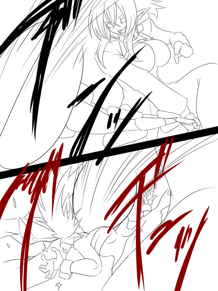 [HAA, 魔龍] アニタVSトラッシュ