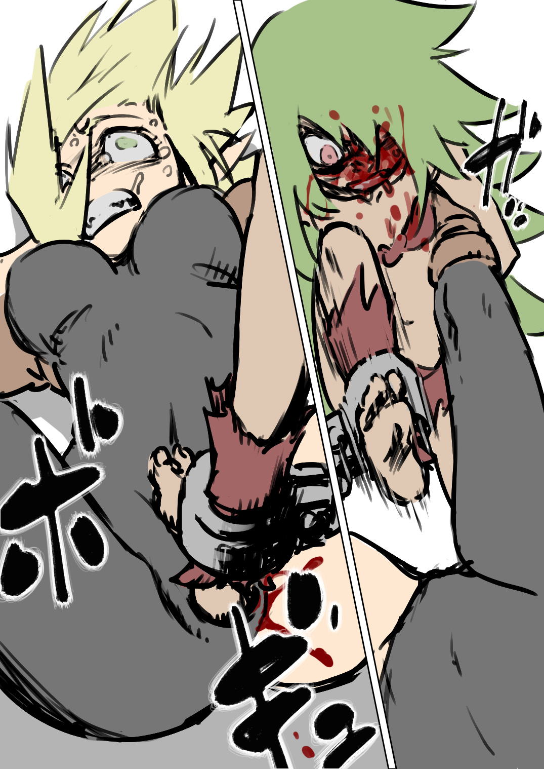 [HAA, 魔龍] アニタVSトラッシュ