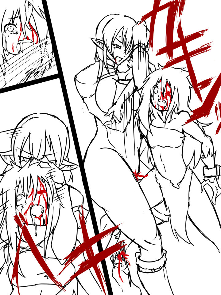 [HAA, 魔龍] アニタVSトラッシュ
