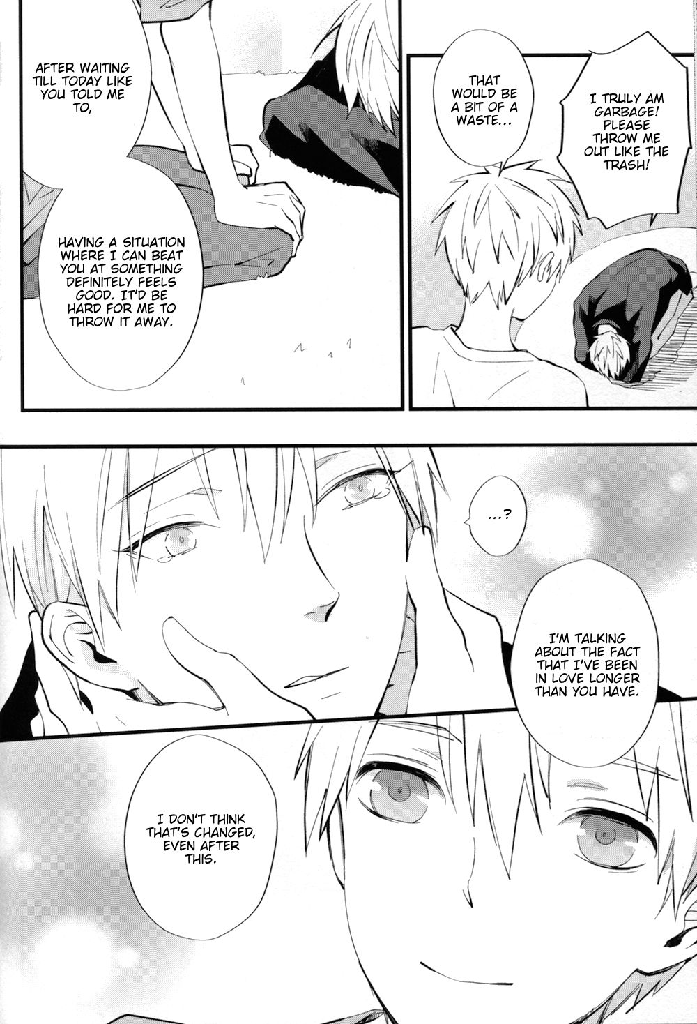 (Sugar Honey Bee) [Fancioulle (さぼり)] 全僕の秘密の中で眠る君の目が醒めるまで・下 (黒子のバスケ) [英訳]